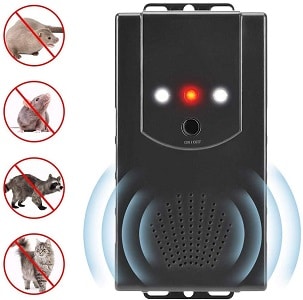 ISOTRONIC Marderschreck Blitz Mit Licht / LED Blitzlichtfunktion Ultraschall - Foto 12